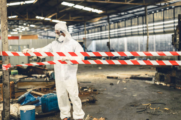 Professional Odor Removal technician working in Grand Terrace, CA
